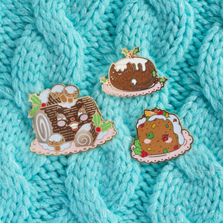 Season's TREATings Enamel Pin Set