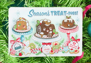 Season's TREATings Enamel Pin Set