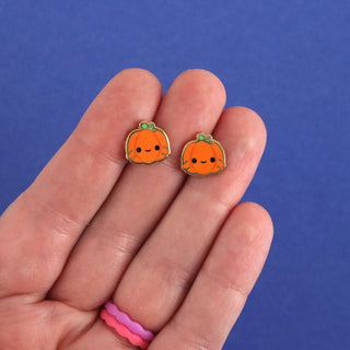 Pumpkin Earrings