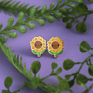 Sunflower Earrings