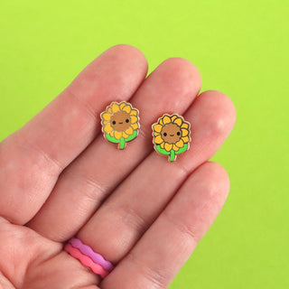 Sunflower Earrings