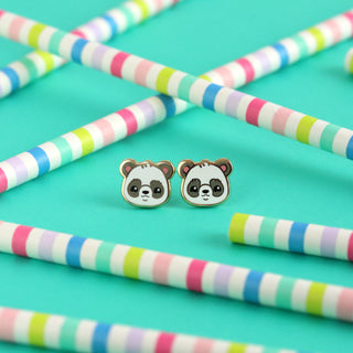 Panda Bear Earrings