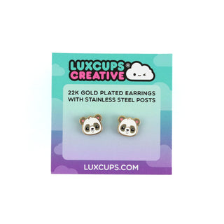 Panda Bear Earrings