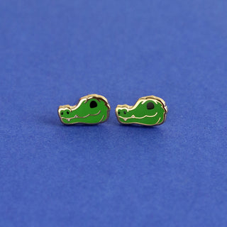 Gator Earrings