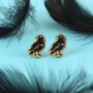 Raven Earrings