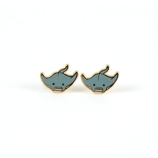 Manta Ray Earrings