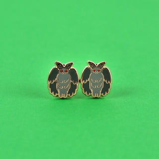 Mothman Earrings