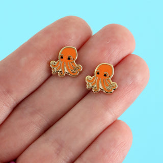 Octopus Earrings