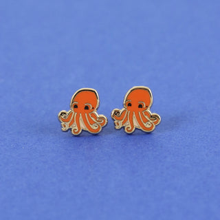 Octopus Earrings