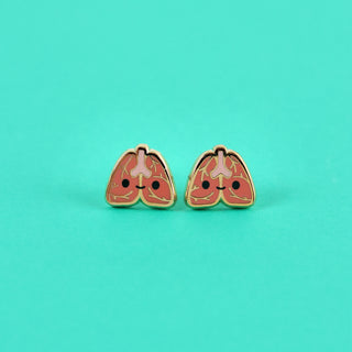 Lung Earrings