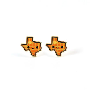 Oops! Texas Waffle Earrings