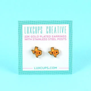 Oops! Texas Waffle Earrings