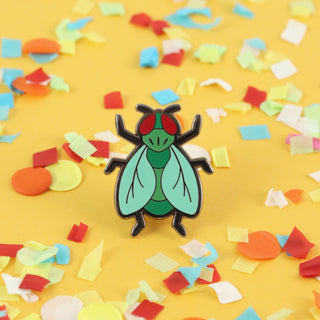 Fly Enamel Pin