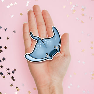 Manta Ray Sticker