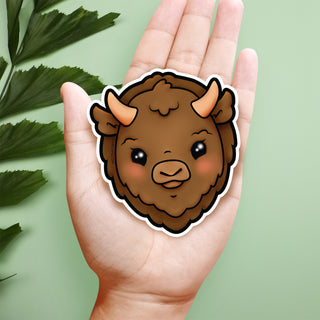 Bison Sticker