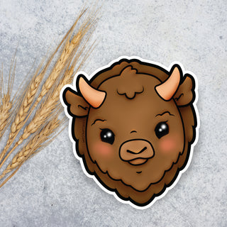 Bison Sticker