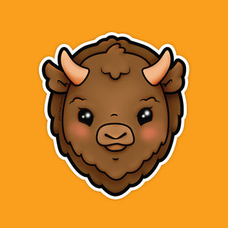 Bison Sticker