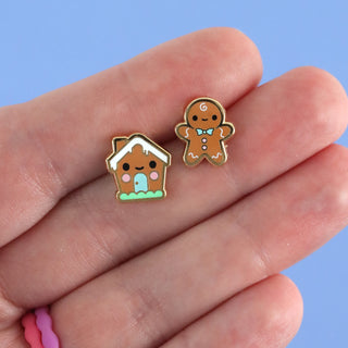 Ginger Friends Earrings - Stud Buds Earring Club