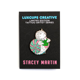 Stacey Martin Snail Enamel Pin