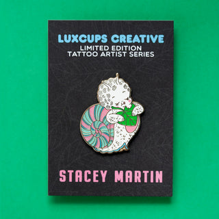 Stacey Martin Snail Enamel Pin