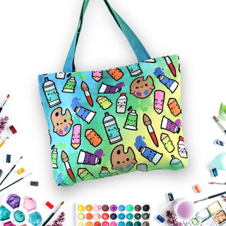 Art Supplies Tote Bag