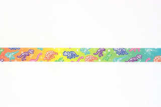 Rainbow Dino Washi Tape