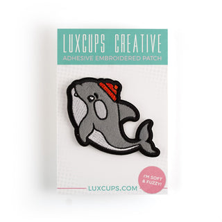 LuxCups Creative Patch Orca Patch