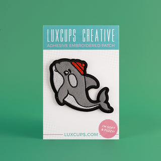 LuxCups Creative Patch Orca Patch