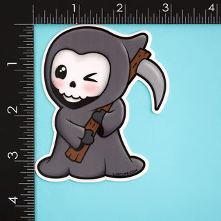 LuxCups Creative Sticker Grim Reaper Sticker