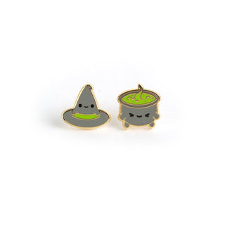 LuxCups Creative Stud Earrings Witchy Wonders Earrings