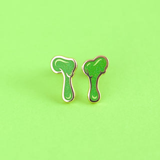 LuxCups Creative Stud Earrings Slime Earrings