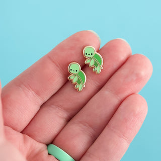 LuxCups Creative Stud Earrings Tiny Turtle Earrings