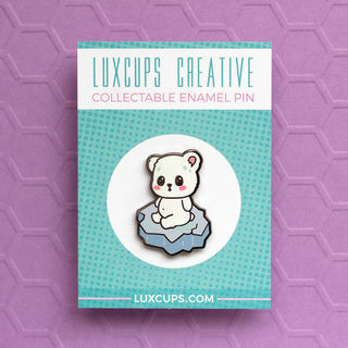 Polar Bear Enamel Pin