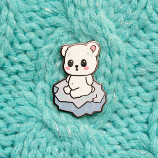 Polar Bear Enamel Pin