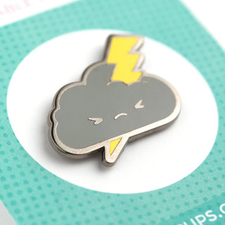 Grumble Cloud Pin