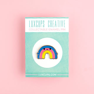 Rainbow Enamel Pin